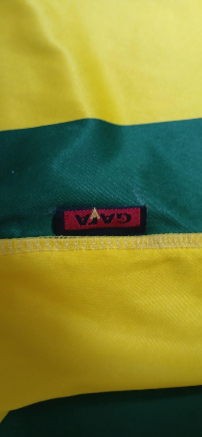 Maillot FC Nantes Kappa 2008 taille XL dédicacé par toute l'equipe - photo numéro 5