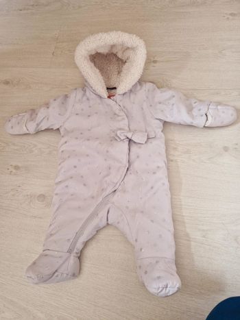 Combi-pilote parme sergent major 3 mois