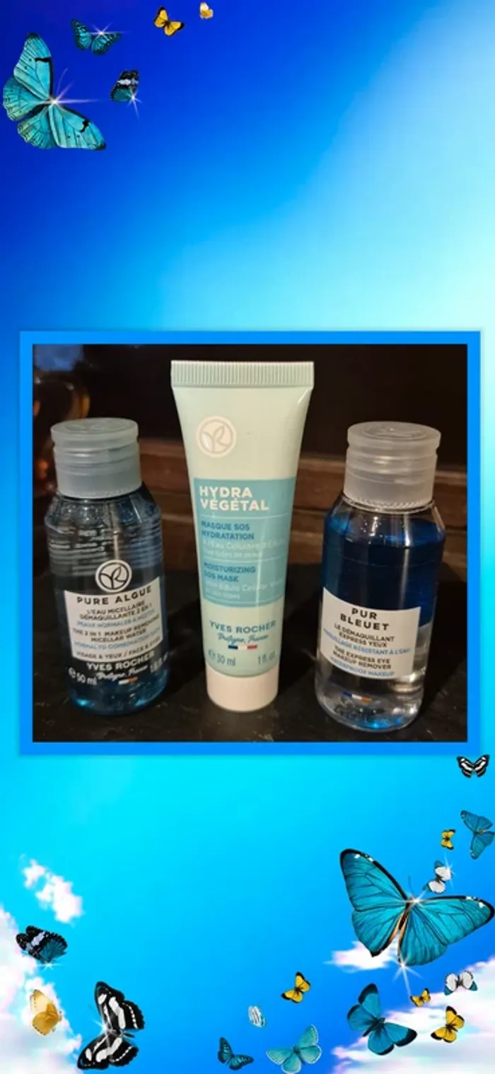 🪻 Soin visage Format voyage Yves Rocher 🪻