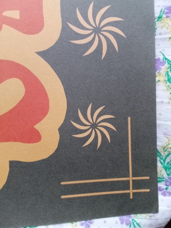 AFFICHE POSTER A3 JAPON FOND BLEU - photo numéro 3