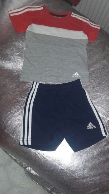 Ensemble Adidas garçon 6/9 mois