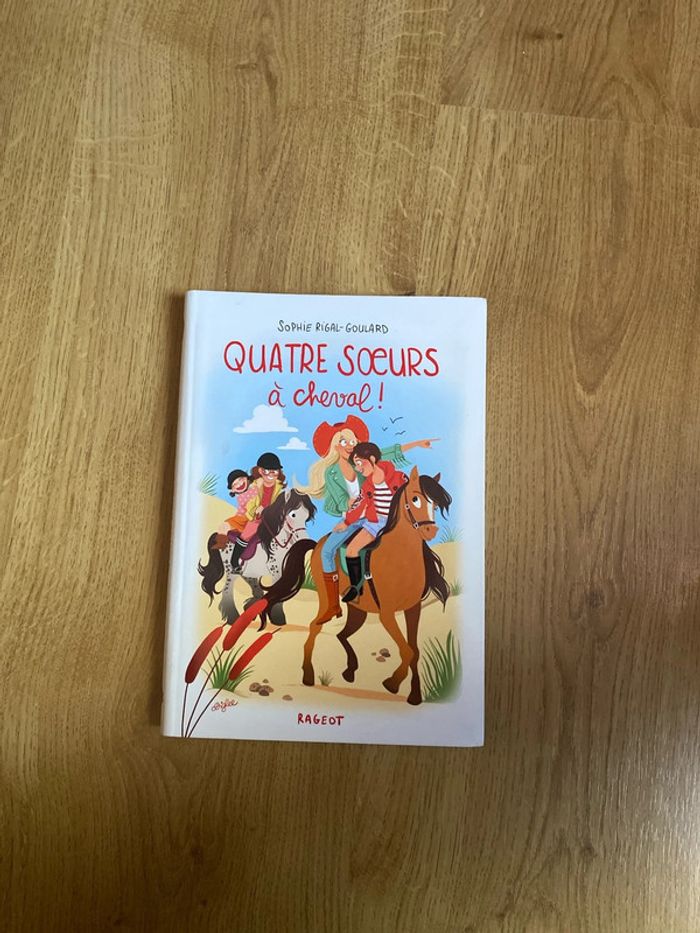 Livre quatre soeur à cheval