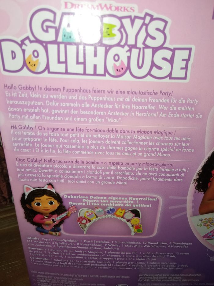 Jeu de société Gabby's Dollhouse - photo numéro 5
