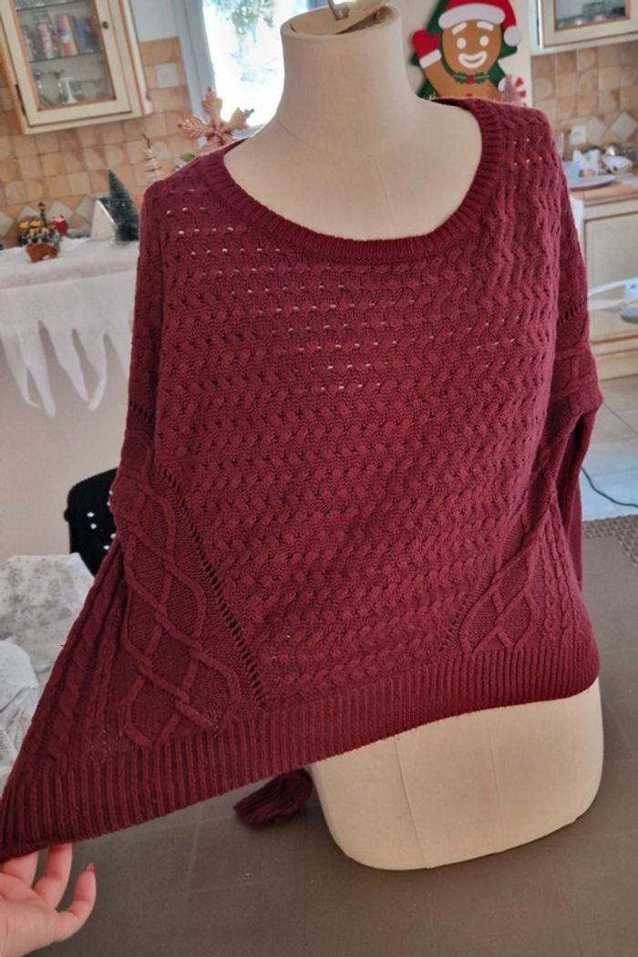 Pull Jennyfer bordeaux - photo numéro 2