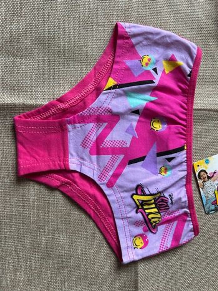 Lot de 2 culottes shorty Soy Luna 6/8ans - photo numéro 2