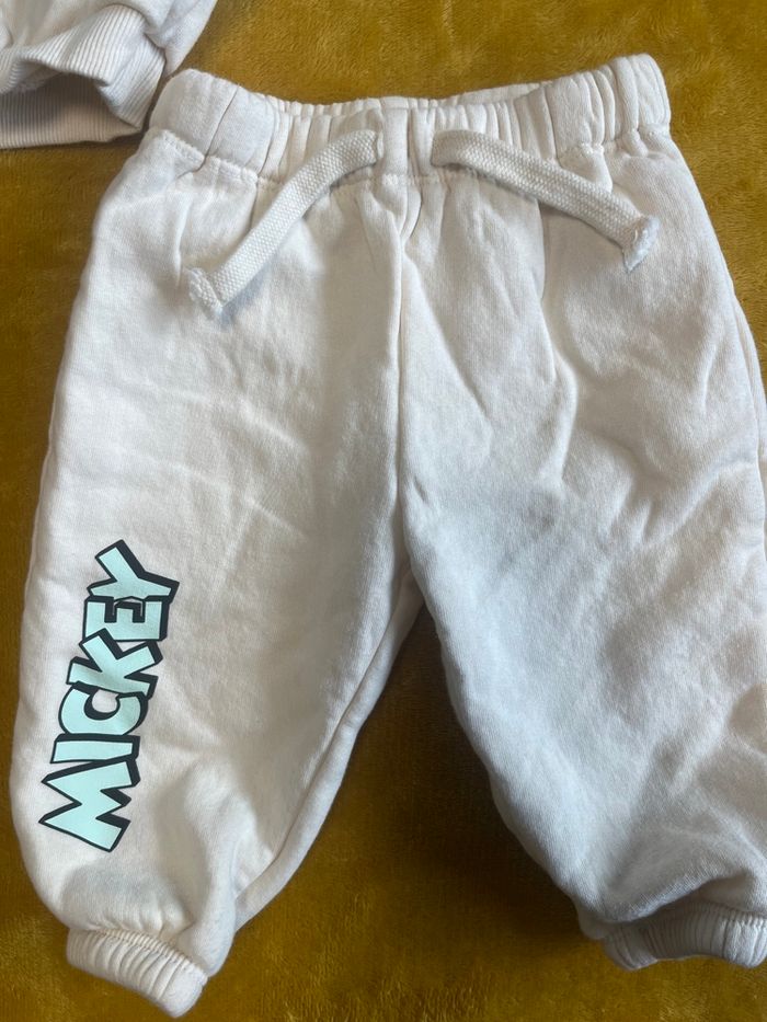 Ensemble Disney Mickey bébé garçon beige - photo numéro 3