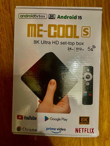 ME-COOL S 8K Ultra HD set-top box 24Gв 512 св 5G