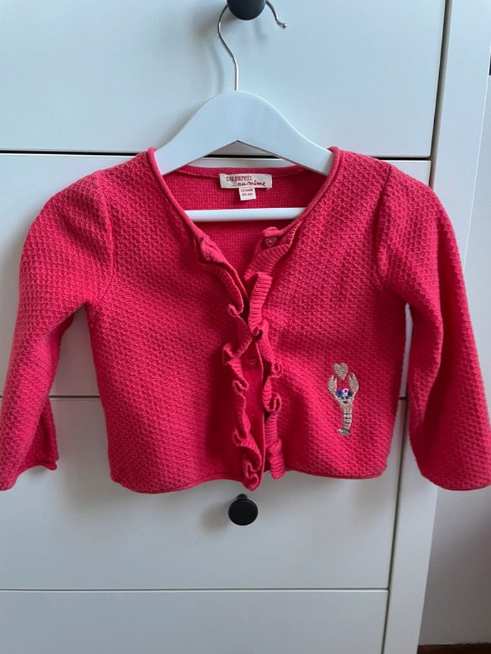 Gilet fantaisie 18 mois
