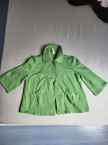 Magnifique veste verte