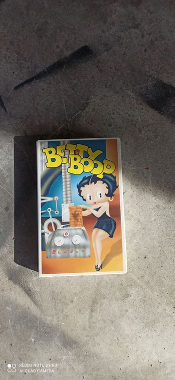 Cassette VHS Betty boop