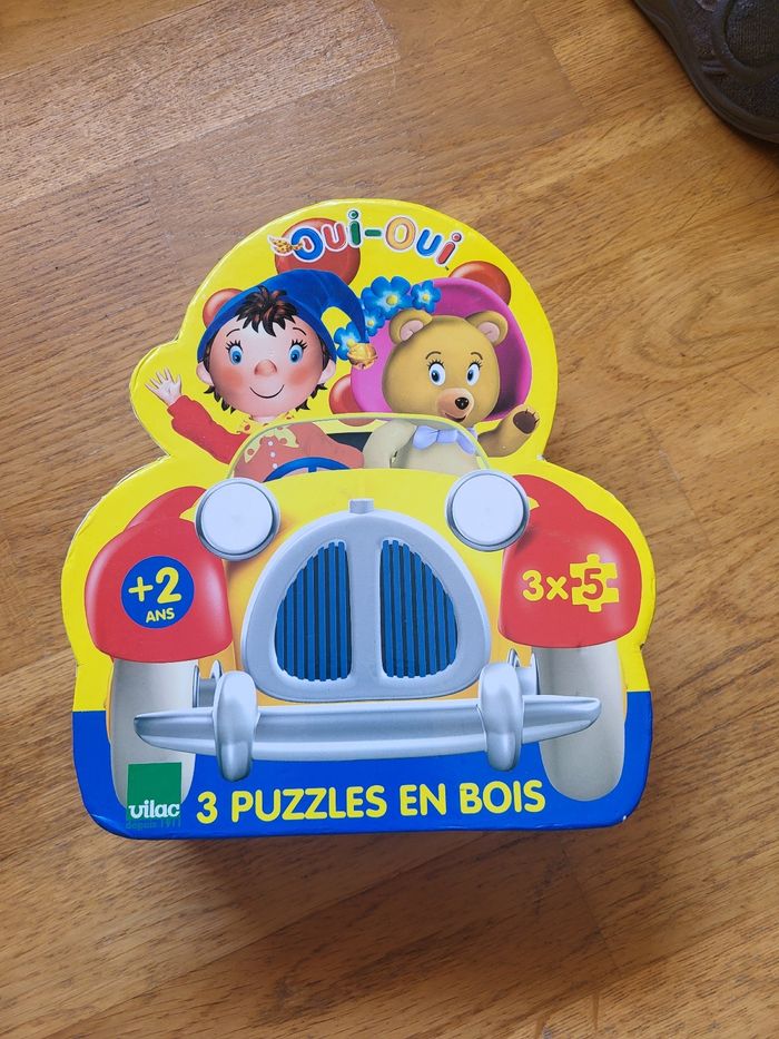 Puzzle bois Oui-Oui