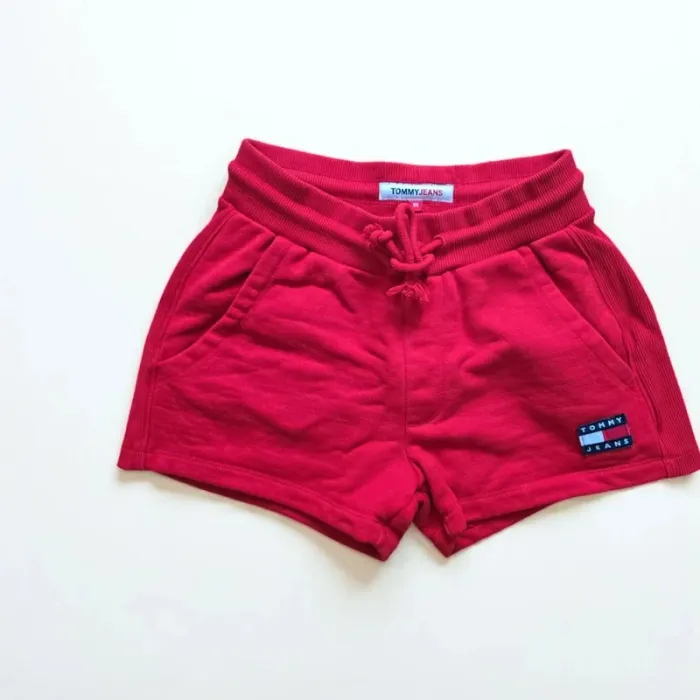 Short coton rouge Tommy