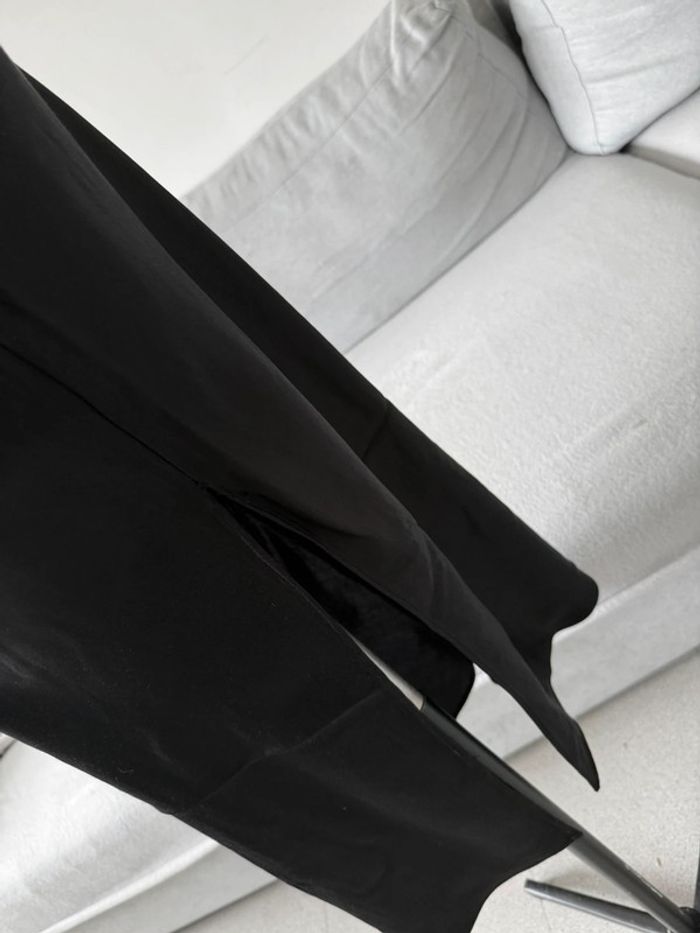 Robe noir satinée ZARA - photo numéro 7