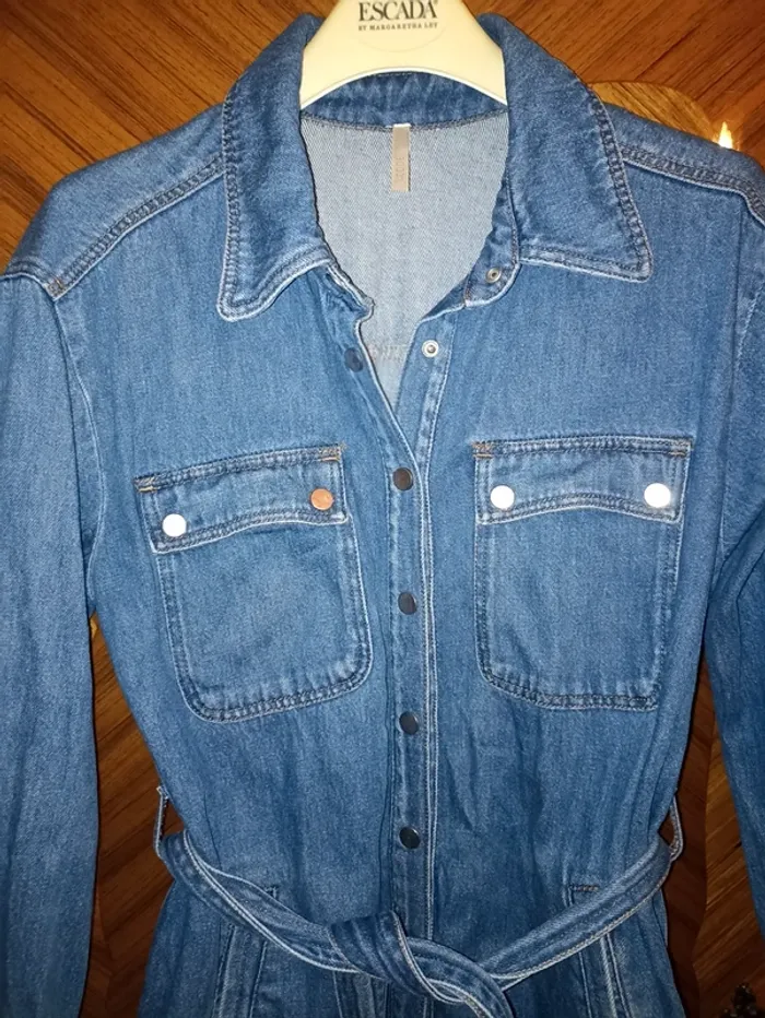 Superbe veste jean -T 40 - I.Code - photo numéro 3