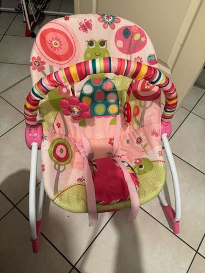 Transat évolutif Rose - 0m+ avec boîtier à musique - photo numéro 2