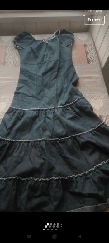 Robe longue fille e5