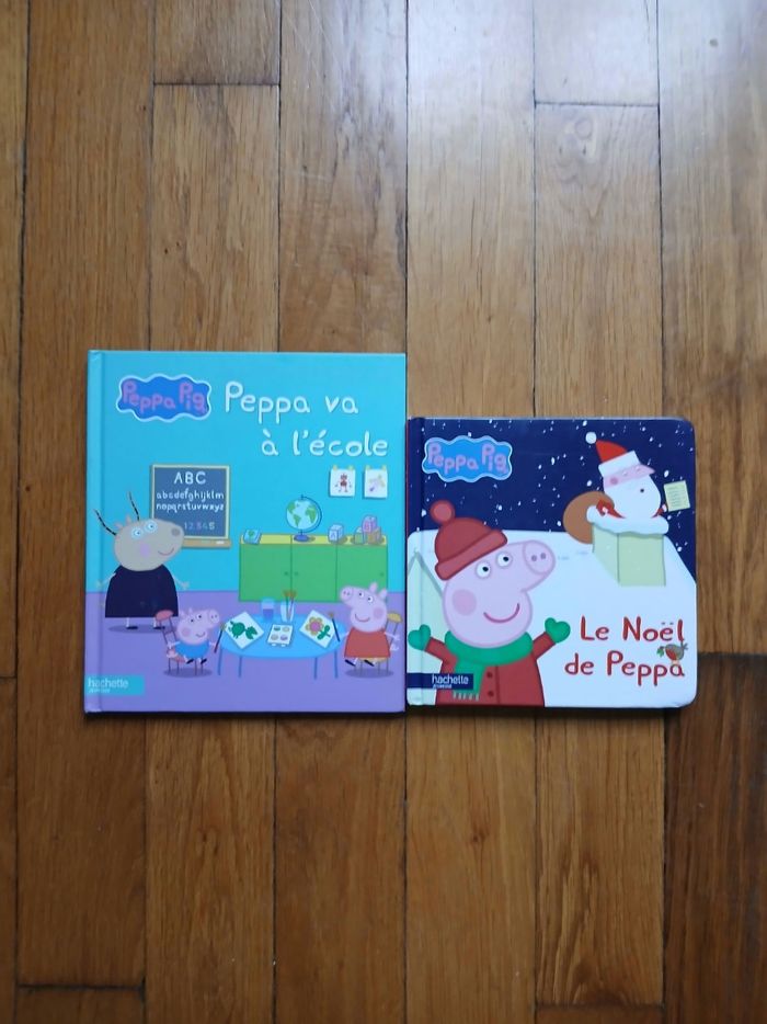 Lot 2 livres Peppa Pig
