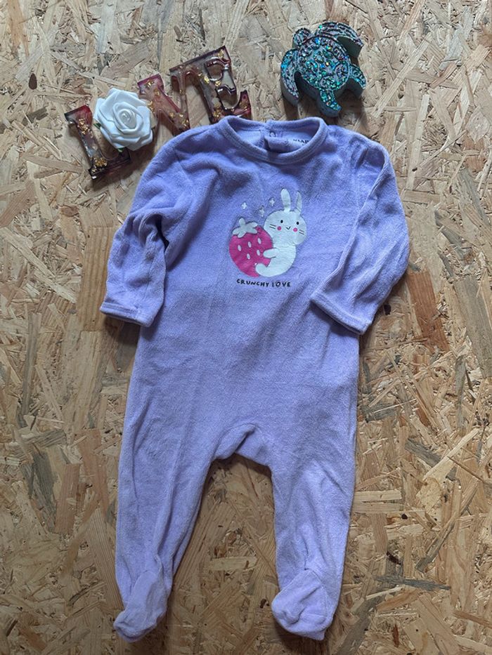 Pyjama violet Kiabi pour bébé