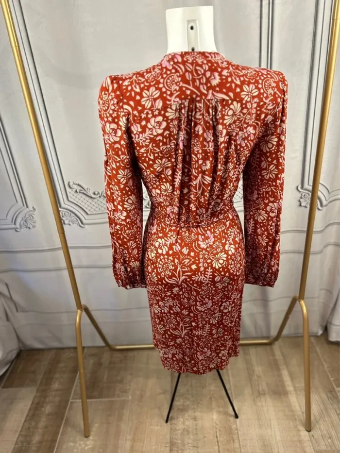 Robe rouge et beige Hartford T.2 / M neuve - photo numéro 8