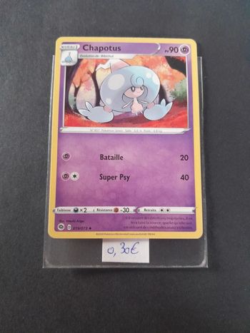 Carte Pokémon Chapotus 19/073