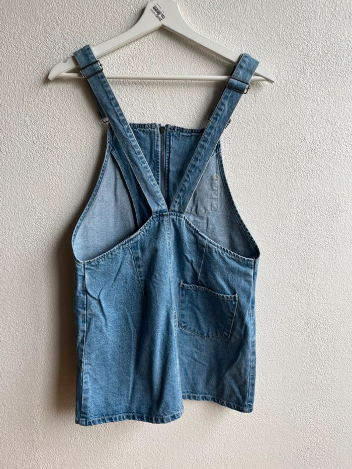 Robe salopette en jean M - photo numéro 5