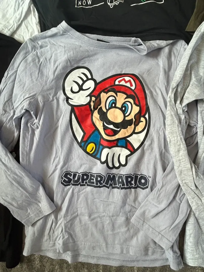 Lot de 10 t-shirts manches longues - photo numéro 9