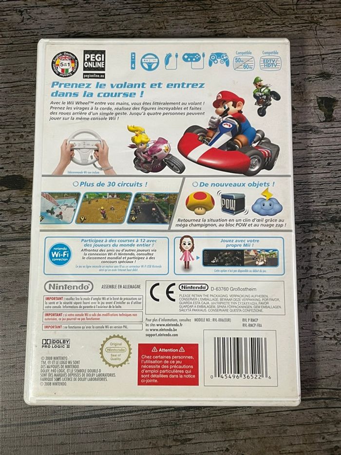 Mario Kart - Nintendo Wii Complet Point VIP  Version Française - photo numéro 2