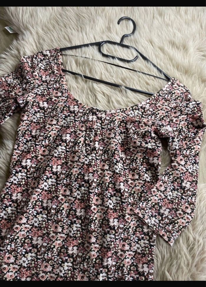 Blouse / chemisier à fleurs Bershka Taille M / 38