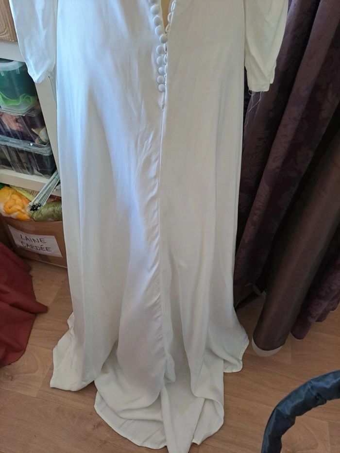 Robe mariée vintage simple - photo numéro 7