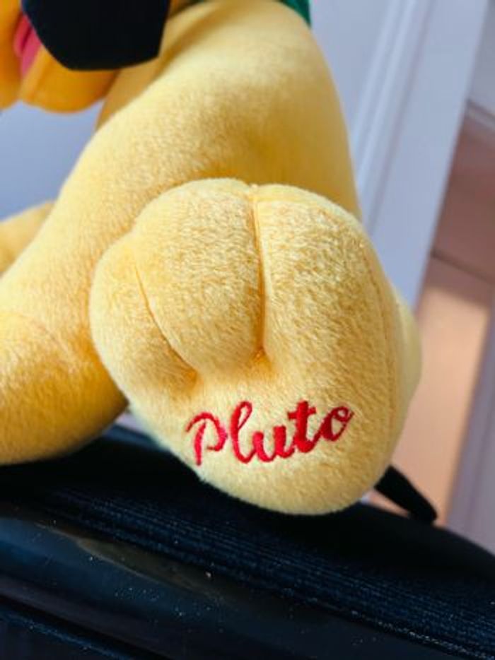 Peluche géante Pluto Disney 55cm - photo numéro 4