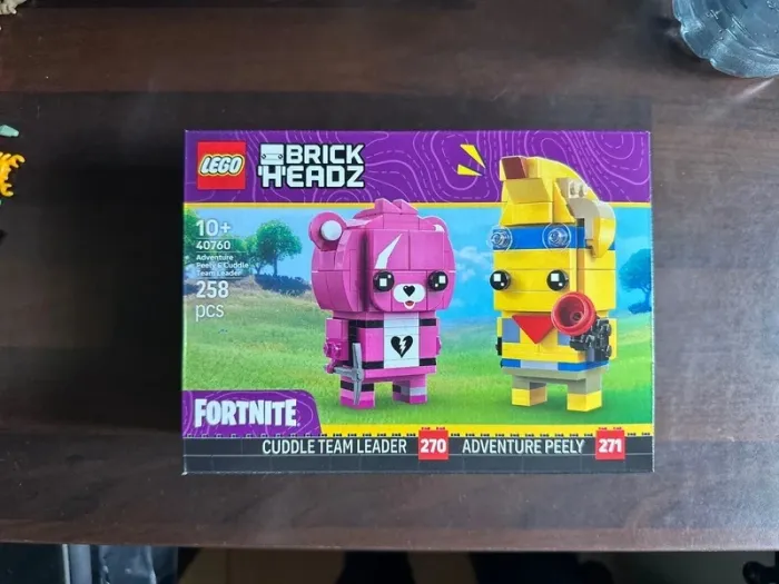 Set lego BrickHeadz Fortnite 40760 Adventure Peely and Cuddle