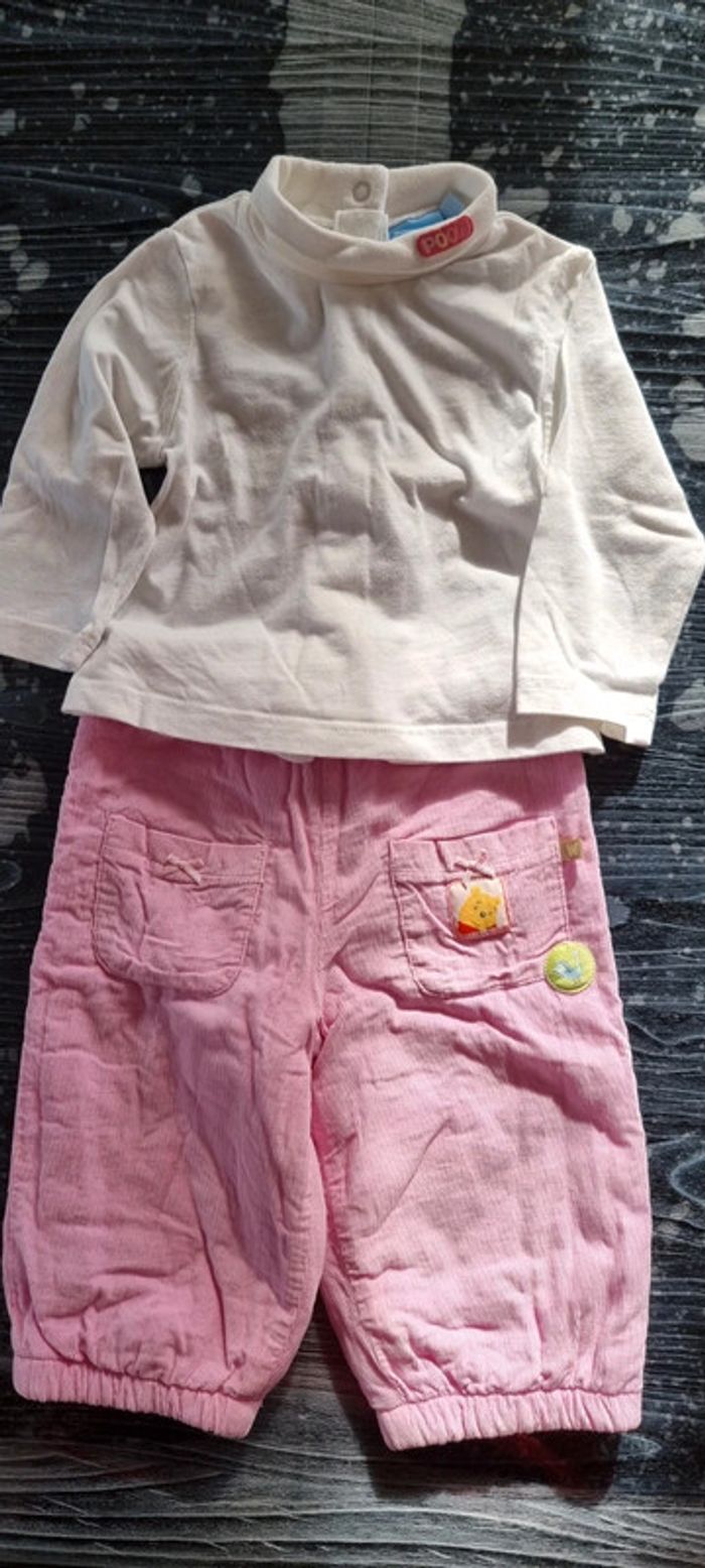Ensemble fille 9 mois