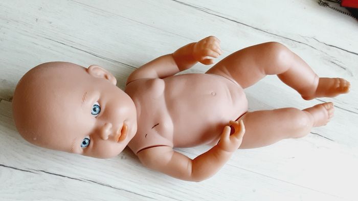 Jeu jouet poupée poupon bébé 40 cm - photo numéro 2