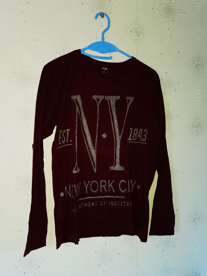 D2564 - lot de 2 tee-shirt homme S - photo numéro 3