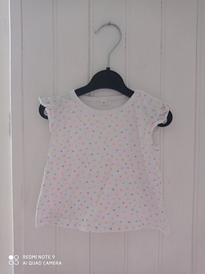 T-shirt manches courtes taille 68