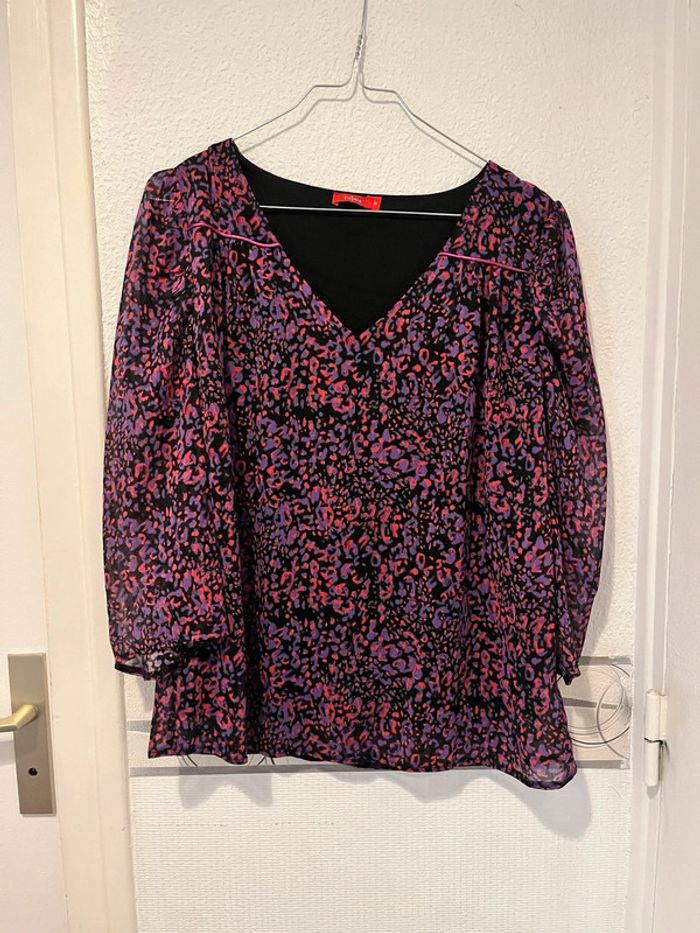 Blouse en voilage