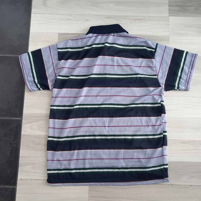 Polo rayé vintage homme taille L - photo numéro 7
