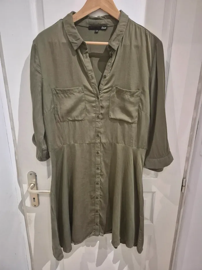 Robe kaki #etam 44 neuve - photo numéro 11
