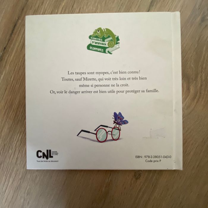 Livre pour enfants la taupe qui voyait loin - photo numéro 2