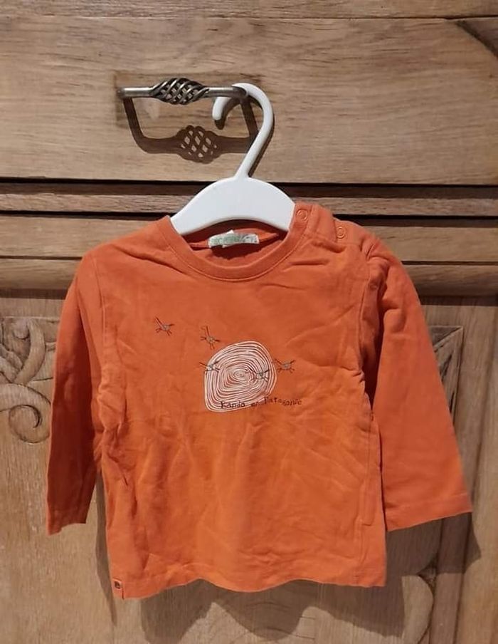 Lot de 6 t-shirts longues manches garçon 86 - photo numéro 2