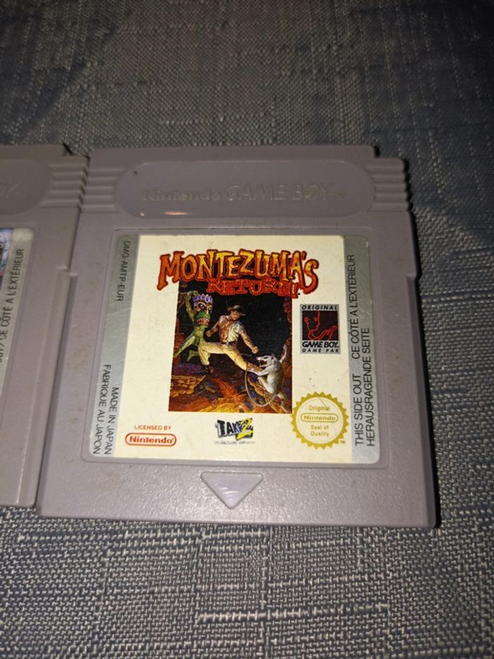 Lot de deux jeux game boy - photo numéro 3