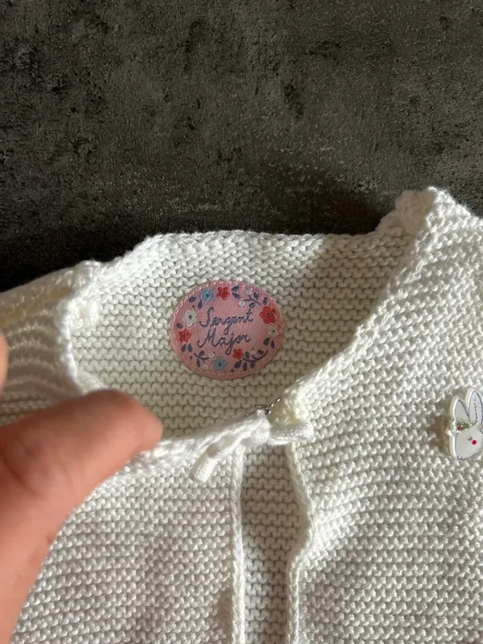 Gilet sans manches bébé fille, sergent major, 6 mois - photo numéro 2