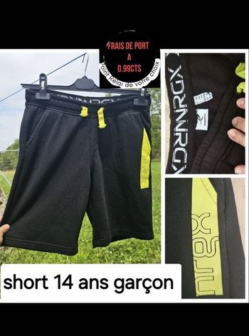 Short garçon 14ans
