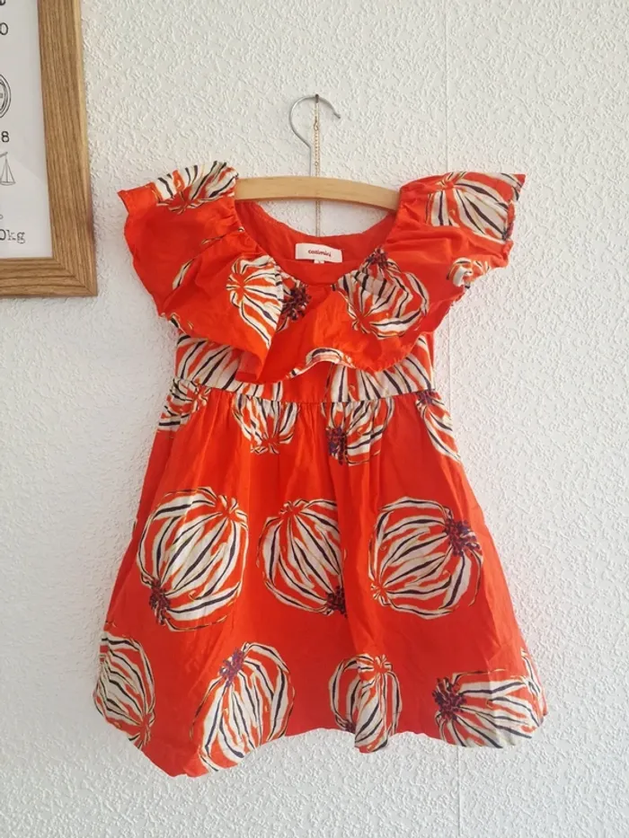 Catimini - Robe volantée, sans manches (3 ans) - photo numéro 2
