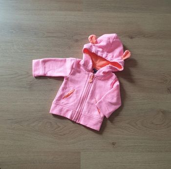 🩷 Veste à capuche 1 mois Kiabi #emyfleury_1moisfille