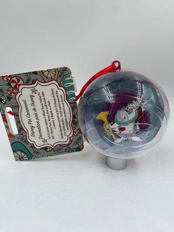 Ornement pin’s et objets mystères édition limitée Lapin blanc, Alice au pays des merveilles
