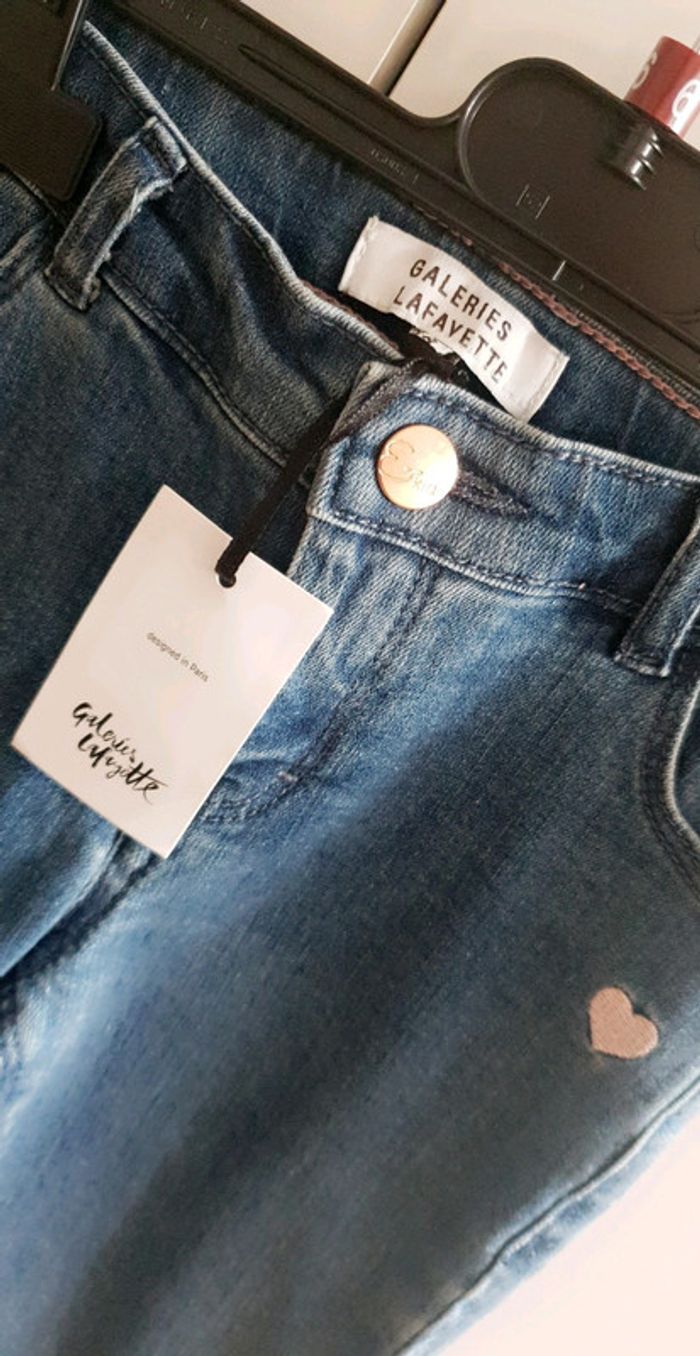 jeans fille neuf - photo numéro 2