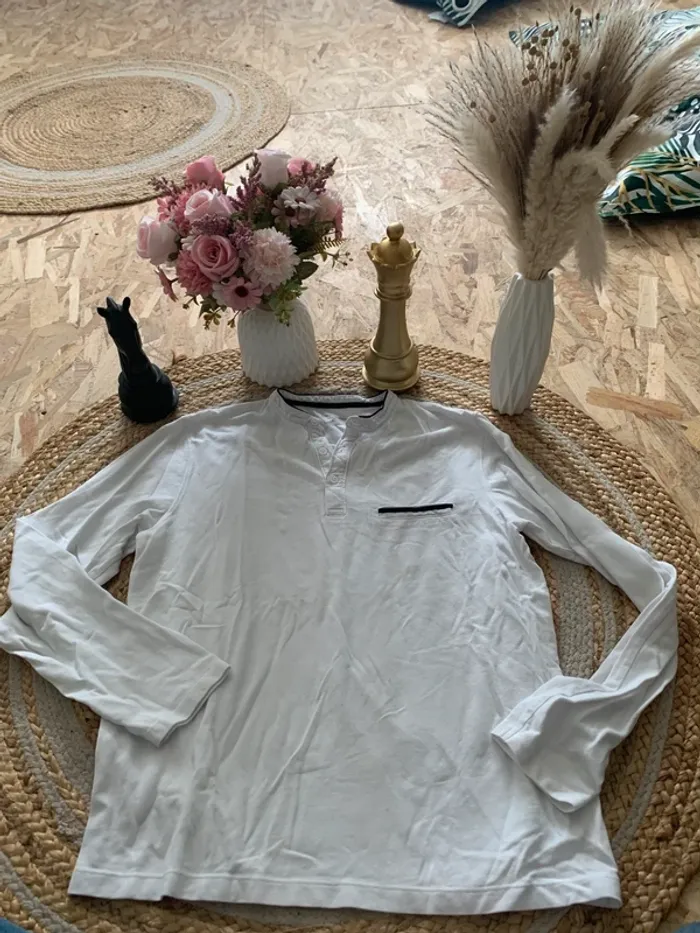 Polo blanc