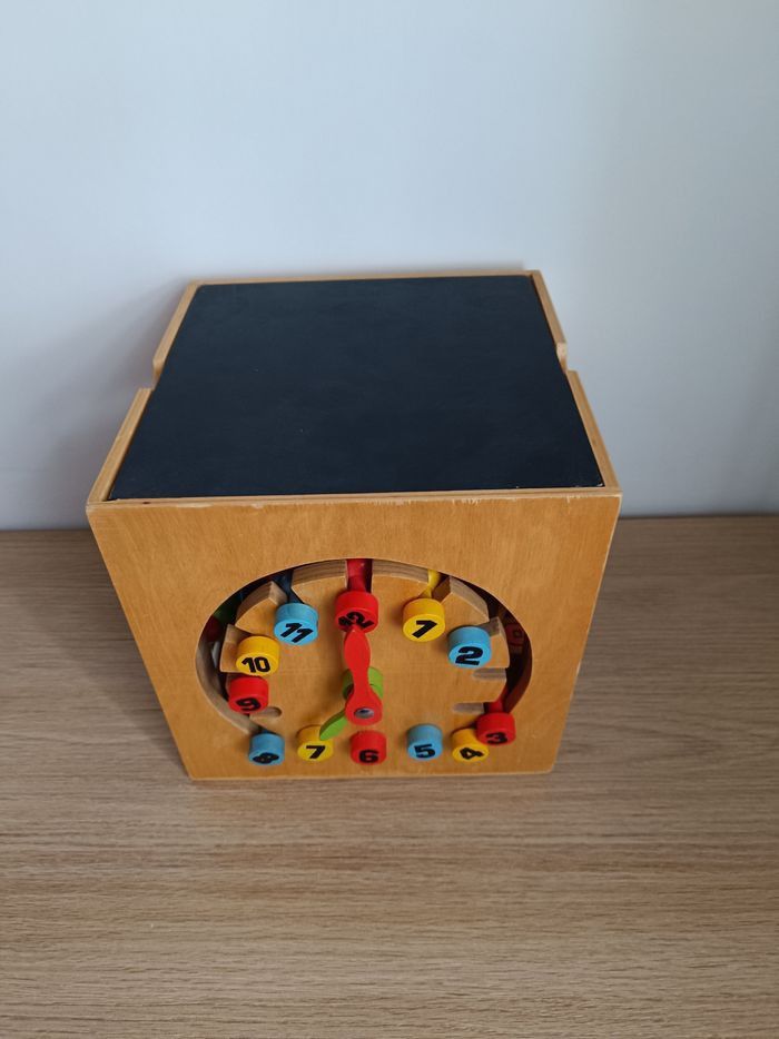 Cube d'activité en bois - photo numéro 10