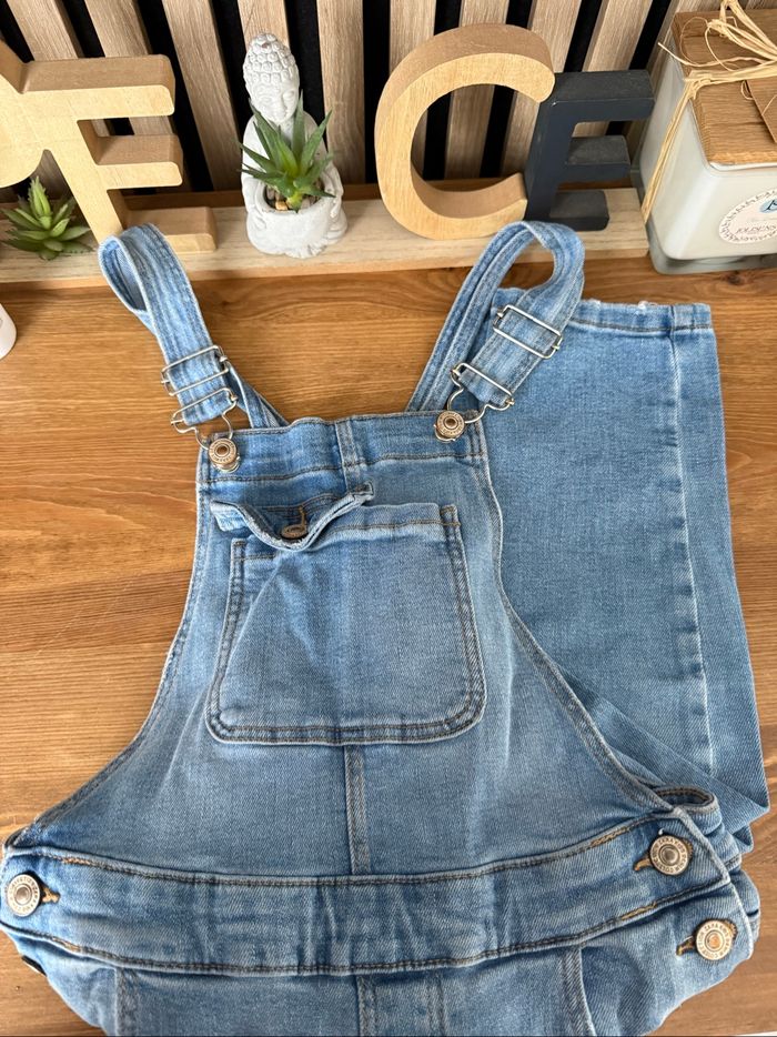 Salopette bleu Zara 10 ans - photo numéro 5